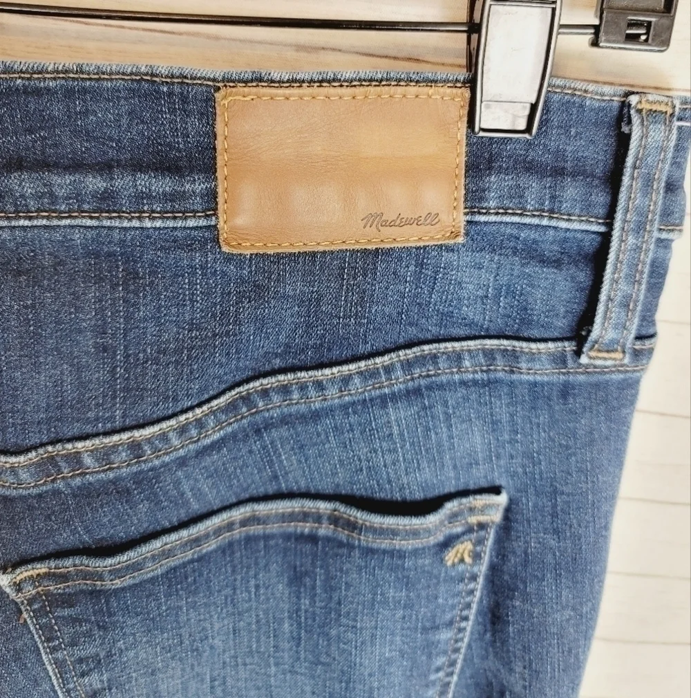MADEWELL 10Inch HIGH RISE SKINNY JEANS, SZ 32